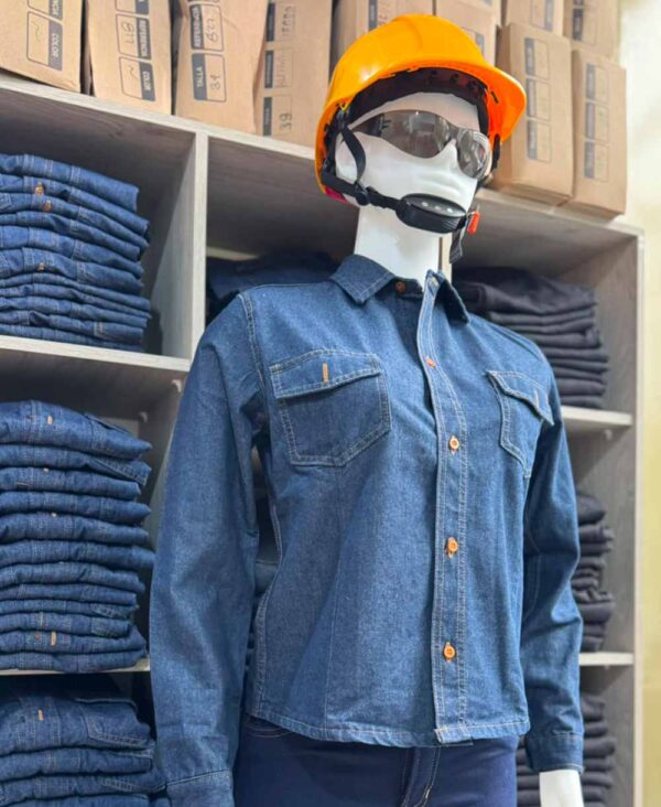 Camisa-en-Jean-Dama-Dotación-Ardicom-Dotaciones-3